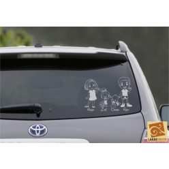 Anya Apa Lány Babafiú autósmatrica