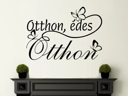 Otthon, édes otthon falmatrica (1. változat)