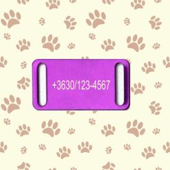 Nyakörvre tehető biléta (Név vagy telefonszám)