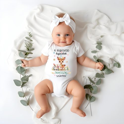 Tavaszi Születésű Baba Body – "A Legkisebb Legendák Tavasszal Születtek"