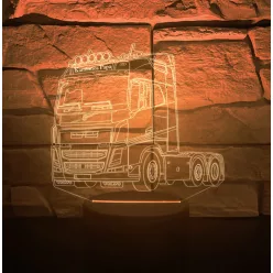 Volvo FH vontató kamion 3D hatású led lámpa
