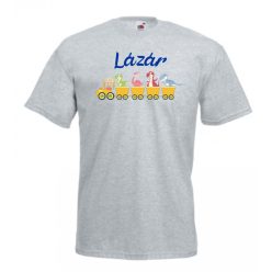 Dínó vonat névvel gyerek póló