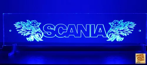 Kamionos led tábla Scania (49x12 cm)
