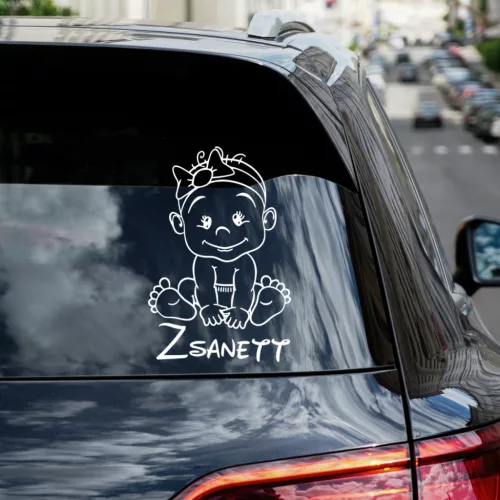 Ülő Baby Kislány Autómatrica – Masnis Baba Figura