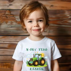Nagy Tesó leszek Traktoros baba póló