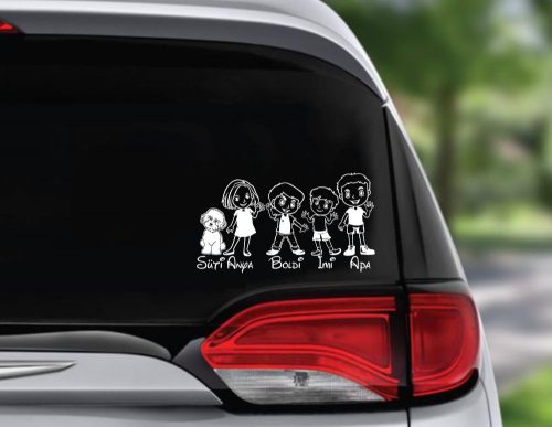 Anya Nagyfiú Fiú Apa Bolognese autósmatrica