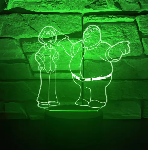 Family Guy LED éjjeli lámpa