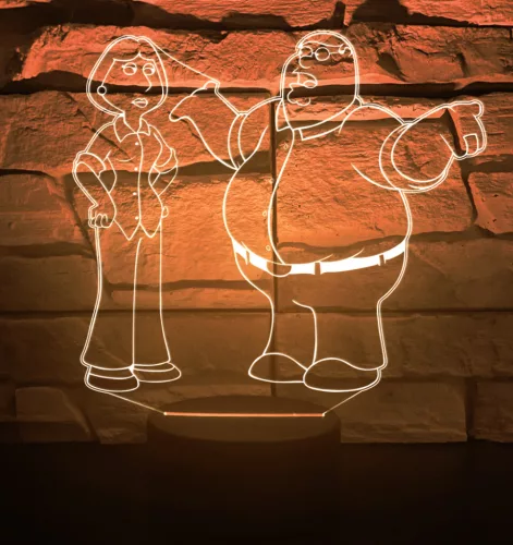 Family Guy LED éjjeli lámpa