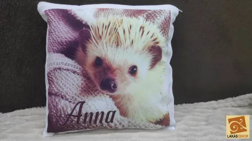 Sünis Fényképes párnahuzt 1 névvel