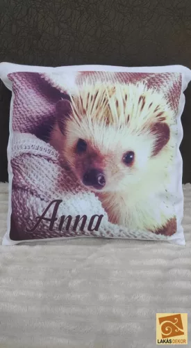 Sünis Fényképes párnahuzt 1 névvel