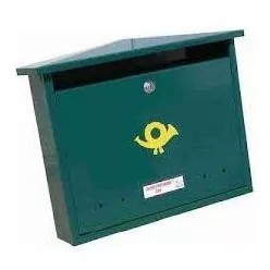 Postaláda Alpesi zöld