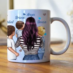   A világnak egy anya vagy egyedi bögre Nagyfiú, Kisfiú, Fiú bögre 