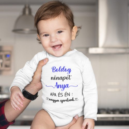Anya, Nagyon Szeretünk!" – Nőnapi Köszöntő Baba Body Apától és a Picitől