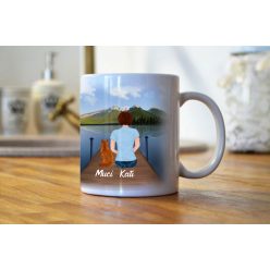 My Friends Kiskedvenc cicám egyedi bögre 