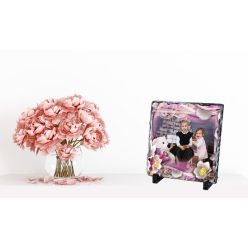 2. Virágos kőtábla sajátképpel