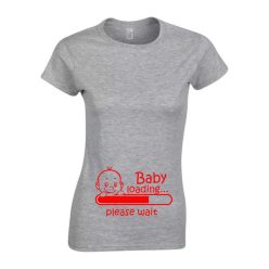 Baby loading női póló (2. változat)