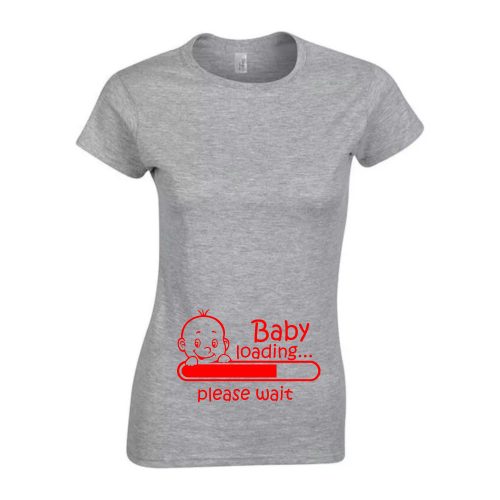 Baby loading női póló (2. változat)