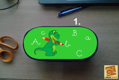 Dinós egyedi tolltartó 