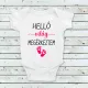Babaköszöntő Baba Body – "Helló Világ Megérkeztem"