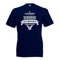 A legjobb rendőrök születnek férfi póló