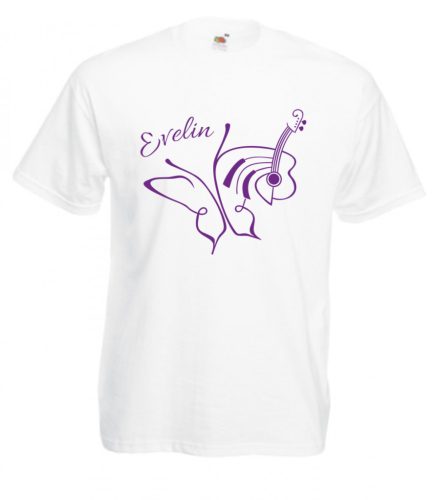 Zenekedvelőknek egyedi póló névvel 