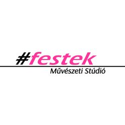 #festek, egyedi matrica - két színnel