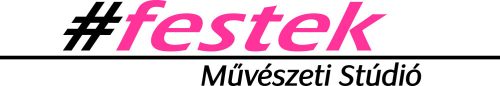 #festek, egyedi matrica - két színnel