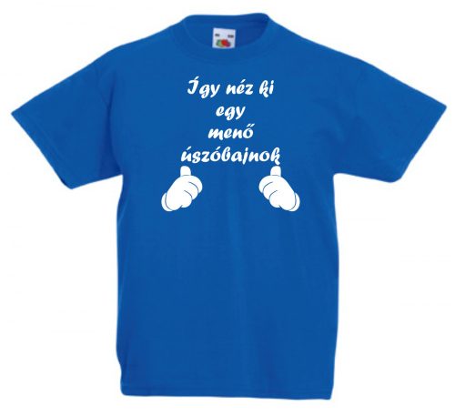 Így néz ki egy menő úszóbajnok póló