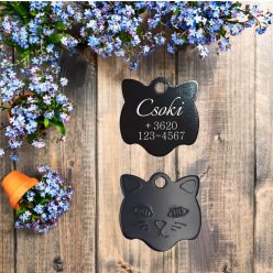 3. Cicafej alakú biléta 1 oldal: név és telefonszám