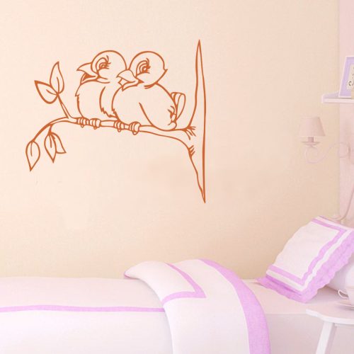 Madárkák gyerekszoba falmatrica