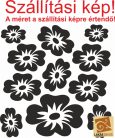 Virágfej Garnitúra 11db-os falmatrica