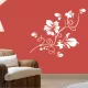 Hibiszkusz Varázs – Indás Virágos Falmatrica Modern Otthonokba