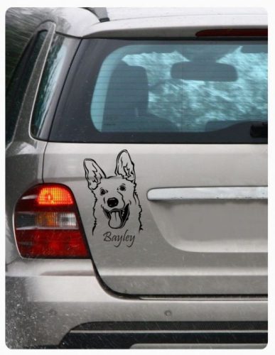 Németjuhász falmatrica