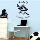 Fiús szoba 4 kalóz falmatrica