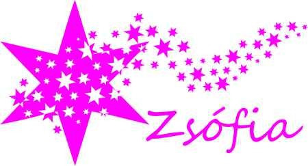 Lányos szoba 5 csillagos falmatrica