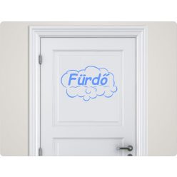 Mosdó 2 ajtó matrica