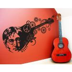 John Lennon gitár falmatrica