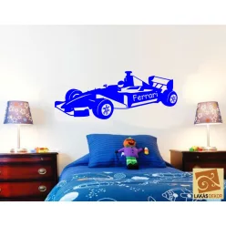 F1 autó falmatrica
