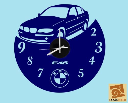 Óra 7 BMW falmatricás óra