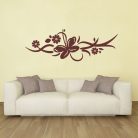 Kecses virág falmatrica – Elegáns faldekoráció nappaliba vagy hálószobába