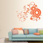 Modern Körök és Indák – Absztrakt Prémium Falmatrica Nappaliba