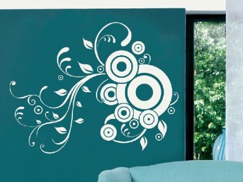 Modern Körök és Indák – Absztrakt Prémium Falmatrica Nappaliba