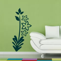   Minimalista virág falmatrica – Friss, természetes hangulat modern otthonokba
