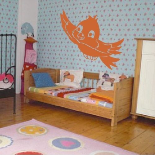 Madárka gyerekszoba falmatrica