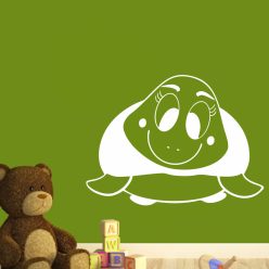 Teknős gyerekszoba falmatrica 2