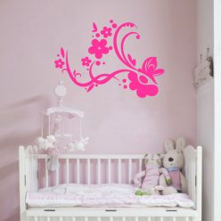 Virág falmatrica – Vidám és szeretetteljes dekoráció