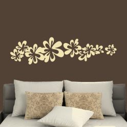   Hibiszkusz virág falmatrica – Modern és harmonikus faldekoráció otthonra