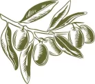 Olajbogyó falmatrica – mediterrán elegancia otthonod falán