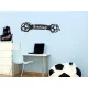 Labdák (kérhető felirattal) falmatrica