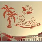 Dinók 3 gyerekszoba falmatrica